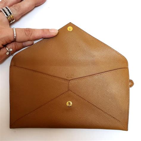 prada envelope clutch|prada leather clutches.